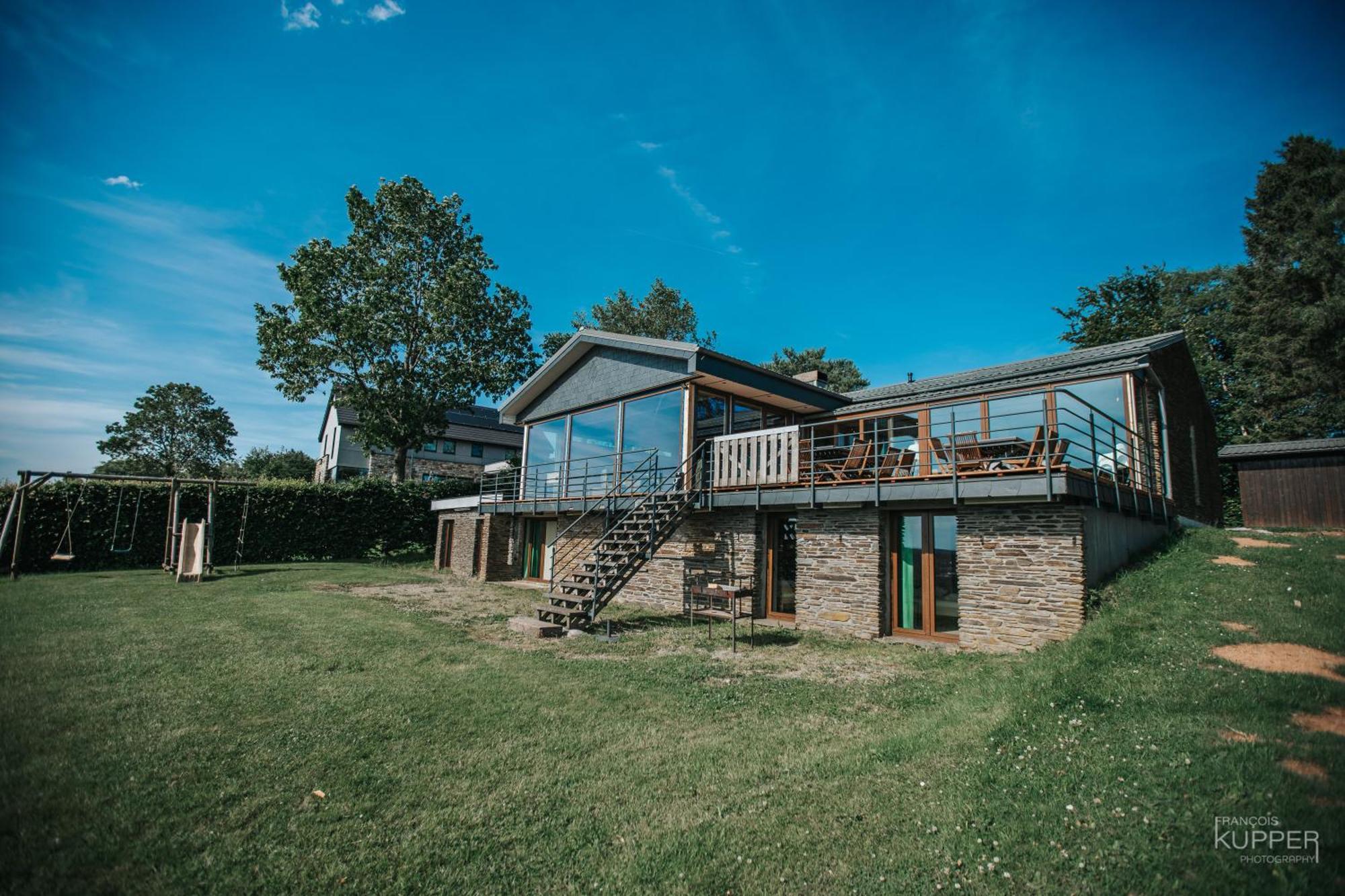 הוילה Le Noir Flohay 30 Pers - Malmedy, Vue, Wellness מראה חיצוני תמונה